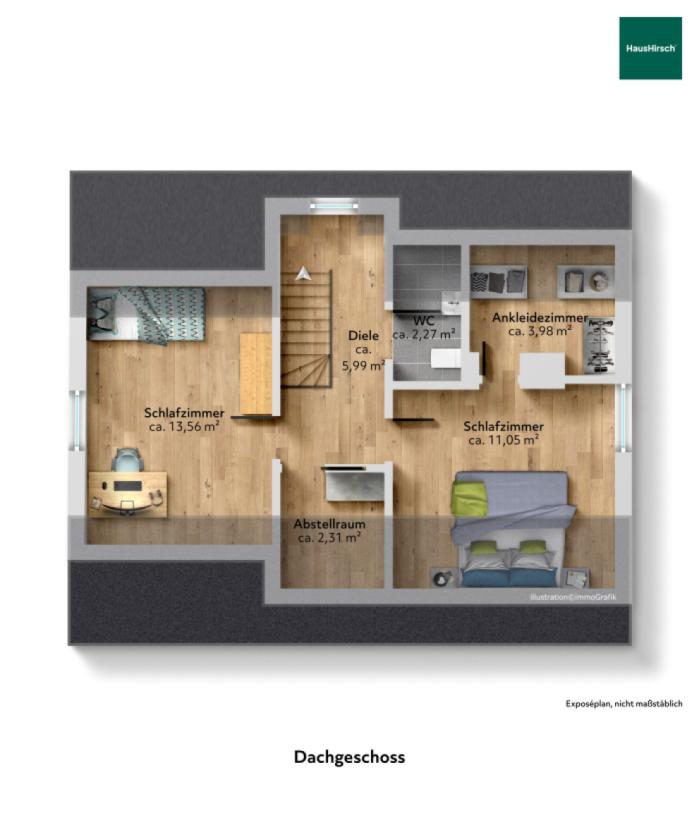 Grundriss DG