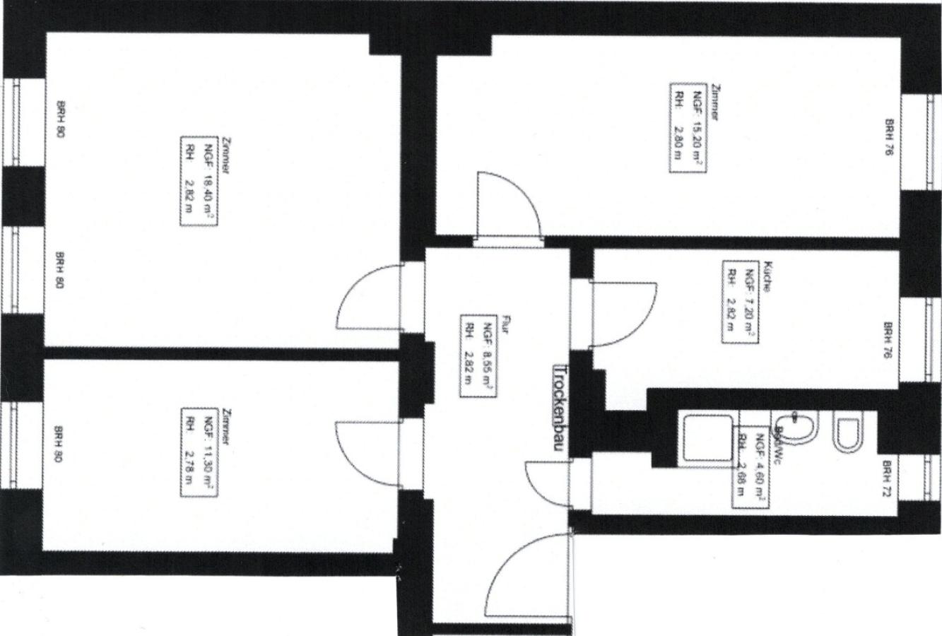 Grundriss Gerberstr, 2.OG