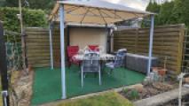 Sitzbereich mit Pavillon