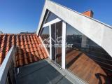 Balkon mit Panorama Fenster