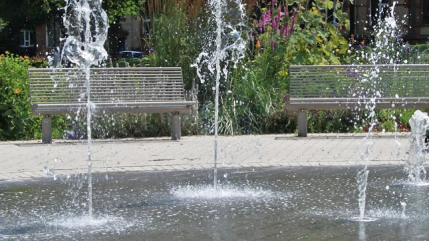 Stadtpark 1 Minute fußläufig entfernt