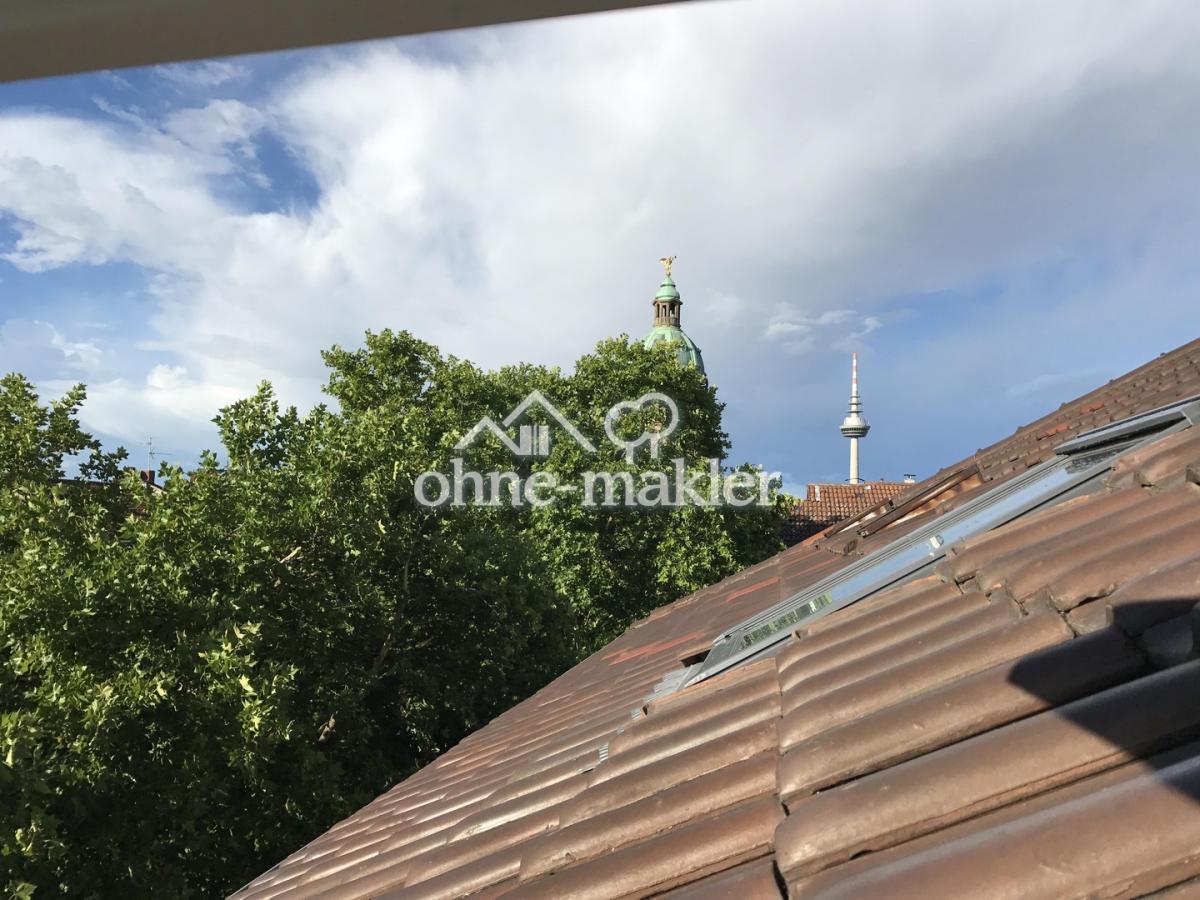 Blick auf Christuskirche