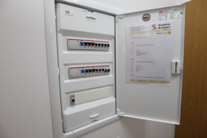 Sicherungskasten mit komplett neuer Gesamtelektrik