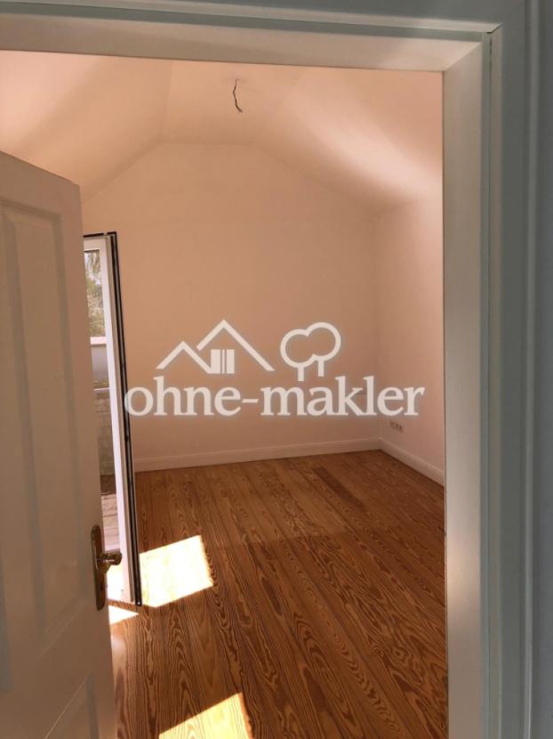 Blick in das Schlafzimmer