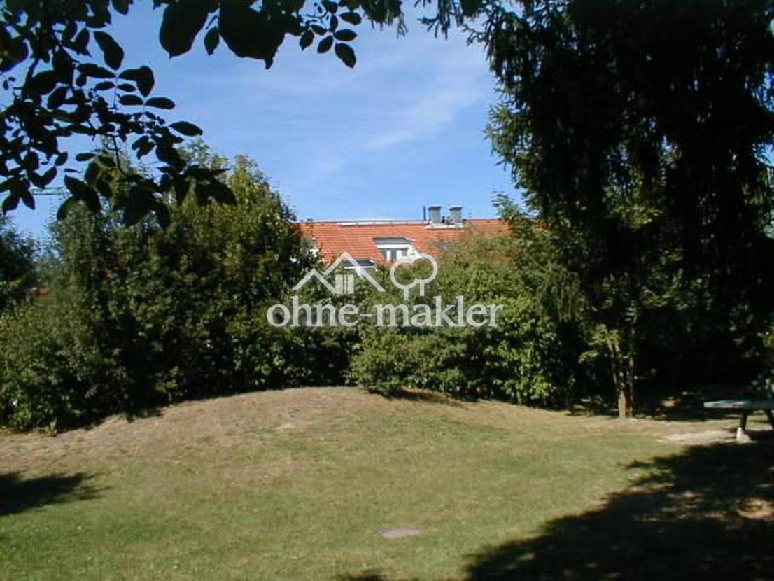 Park hinterm Haus