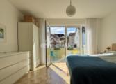Schlafzimmer mit Balkon