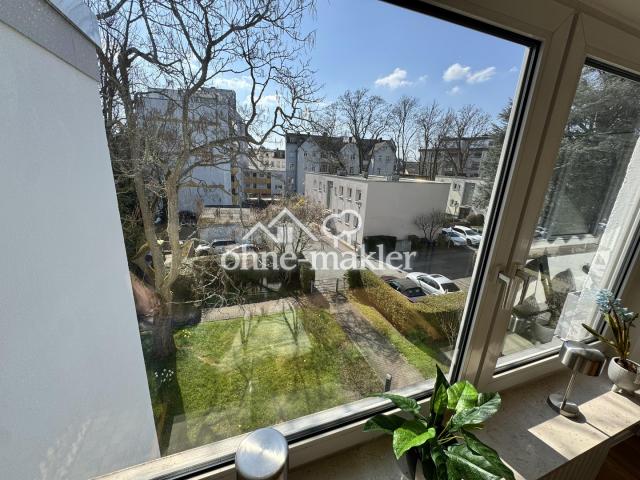 Blick aus dem Wohnzimmer