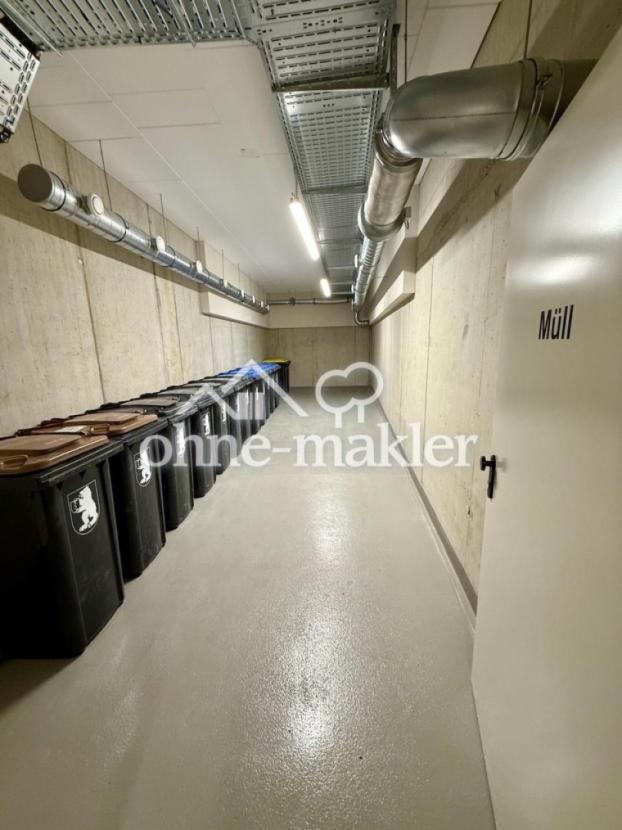 Belüfteter Müllraum