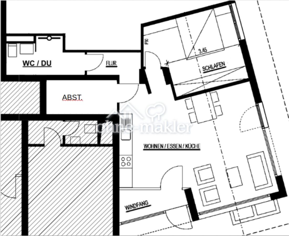 EG - 2,5 Zimmer barrierefrei