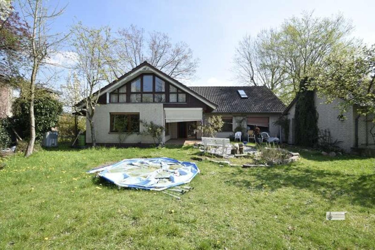 Blick aufs Haus