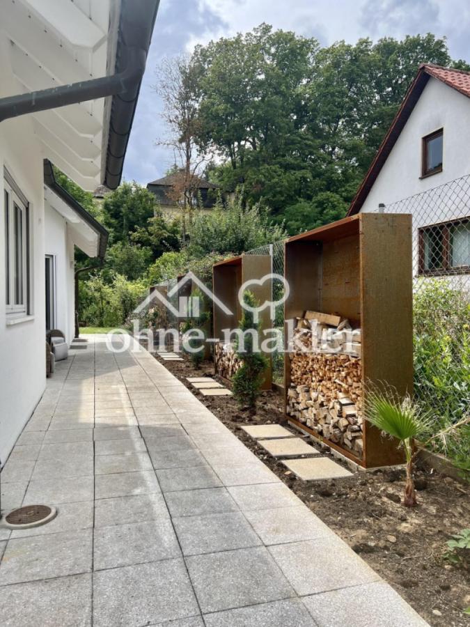 Garten hinter dem Haus