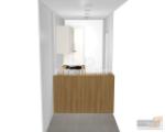 Küche vom Wohnzimmer