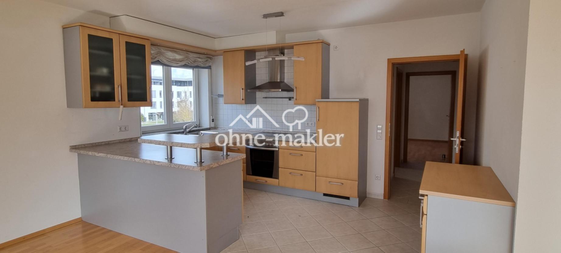 offene Küche mit Essbar