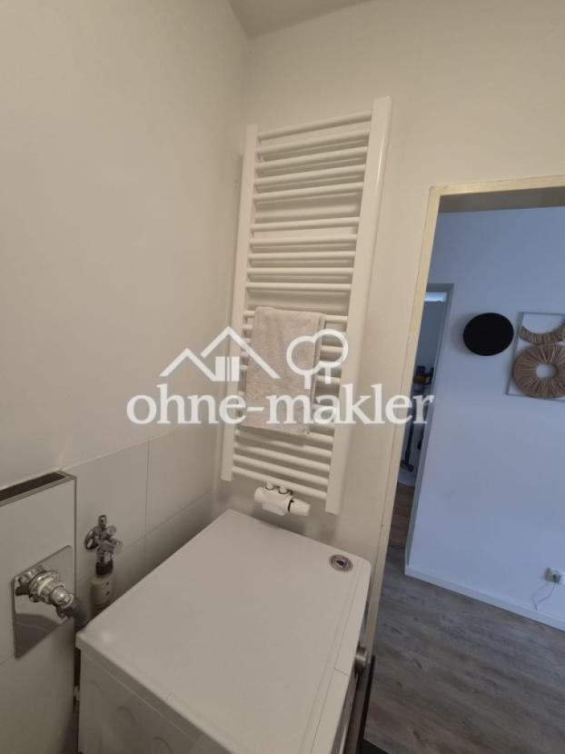 Waschmaschine im Bad