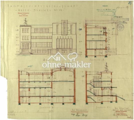 Plan aus Stadtarchiv