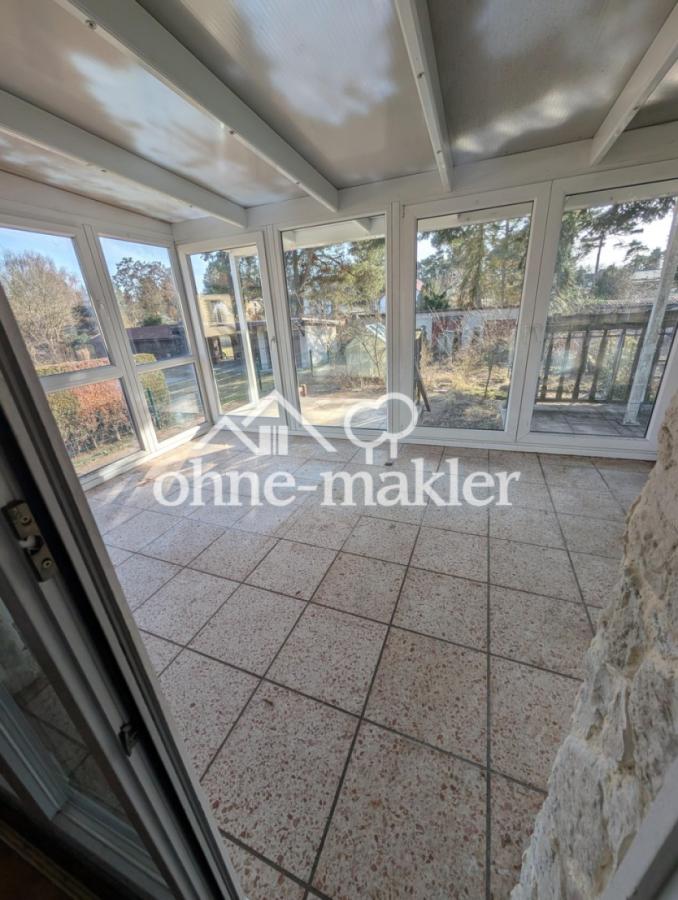 Blick zum Wintergarten