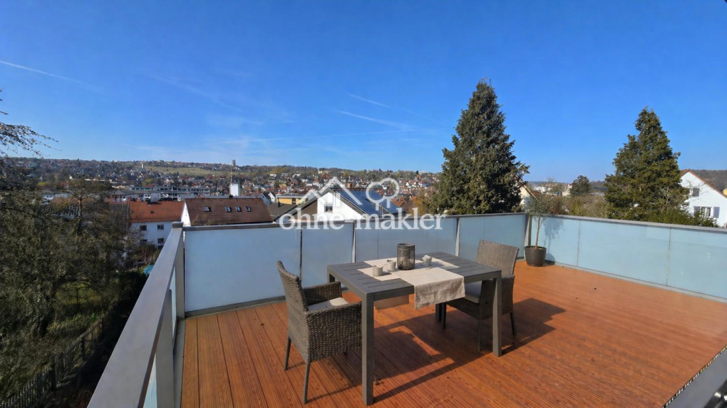 Balkon am Mittag