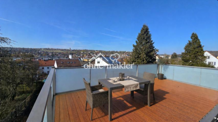 Balkon am Mittag
