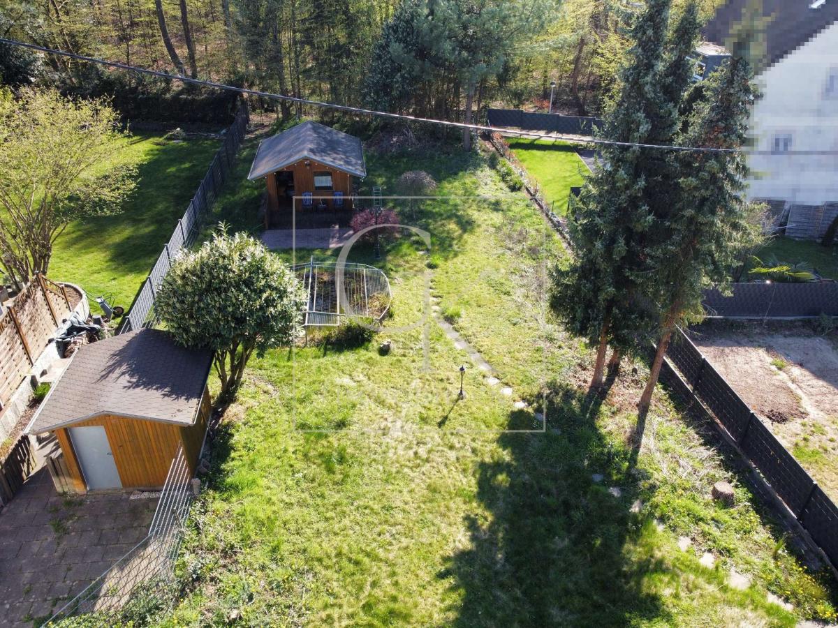 Garten von oben