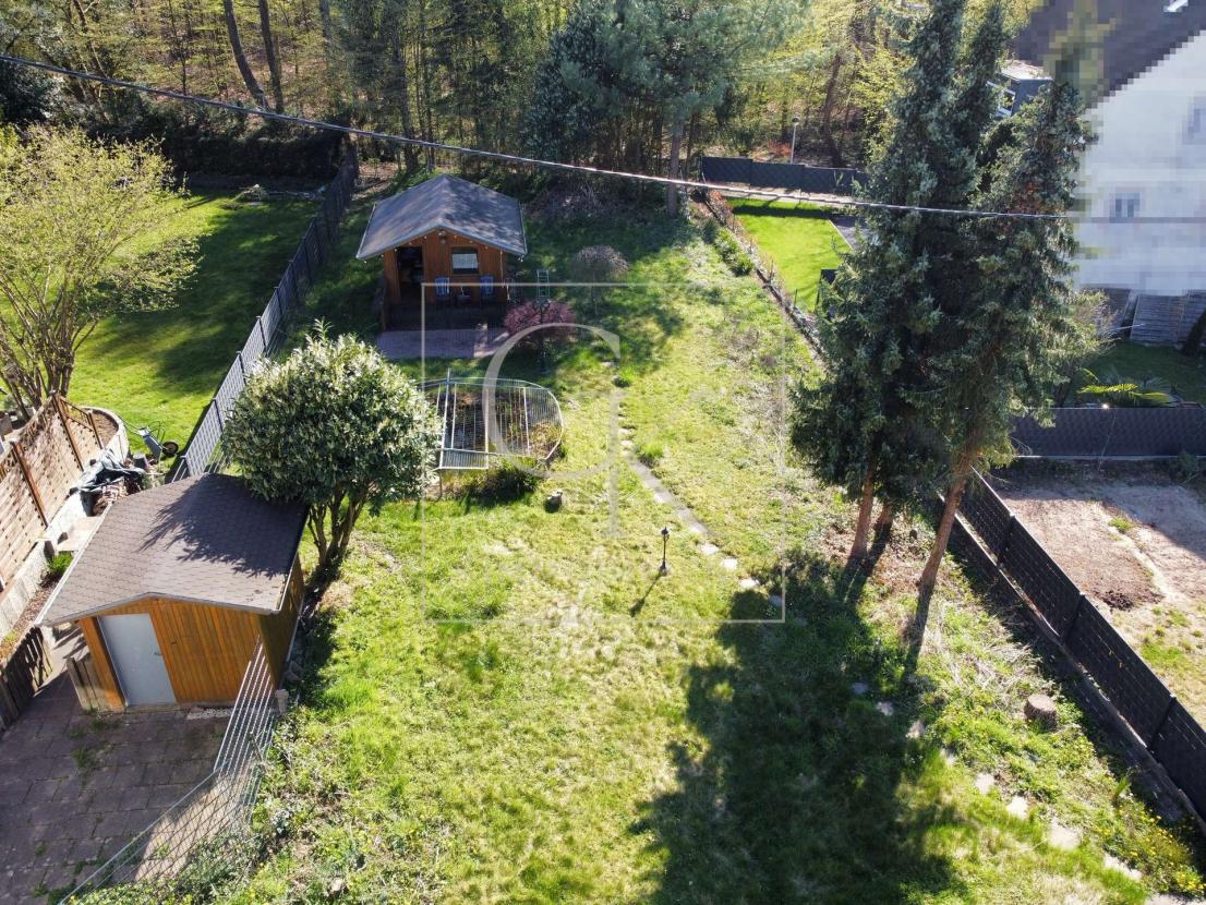 Garten von oben