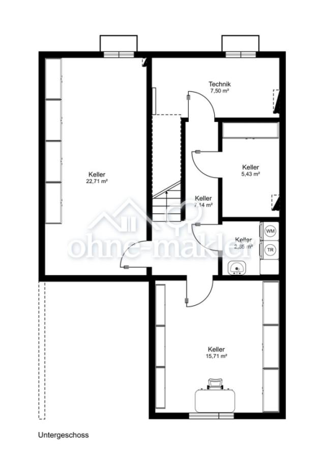 Grundriss Keller