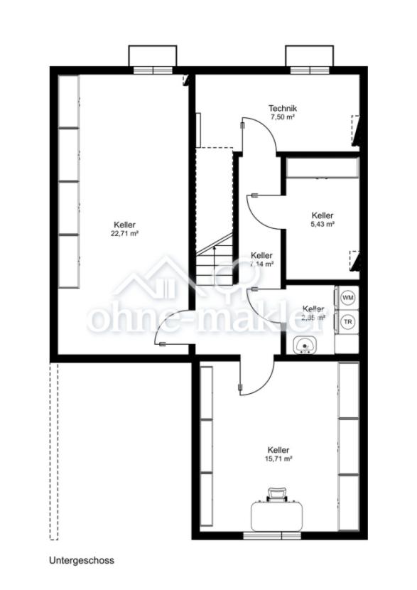 Grundriss Keller