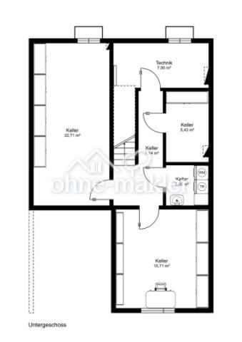 Grundriss Keller
