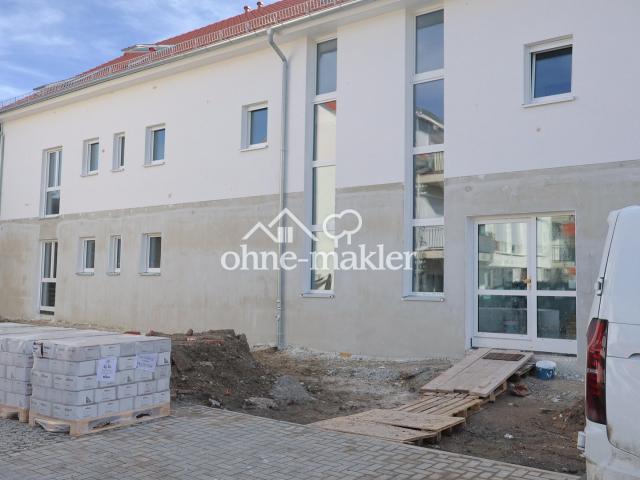 Eingangsbereich im Bau