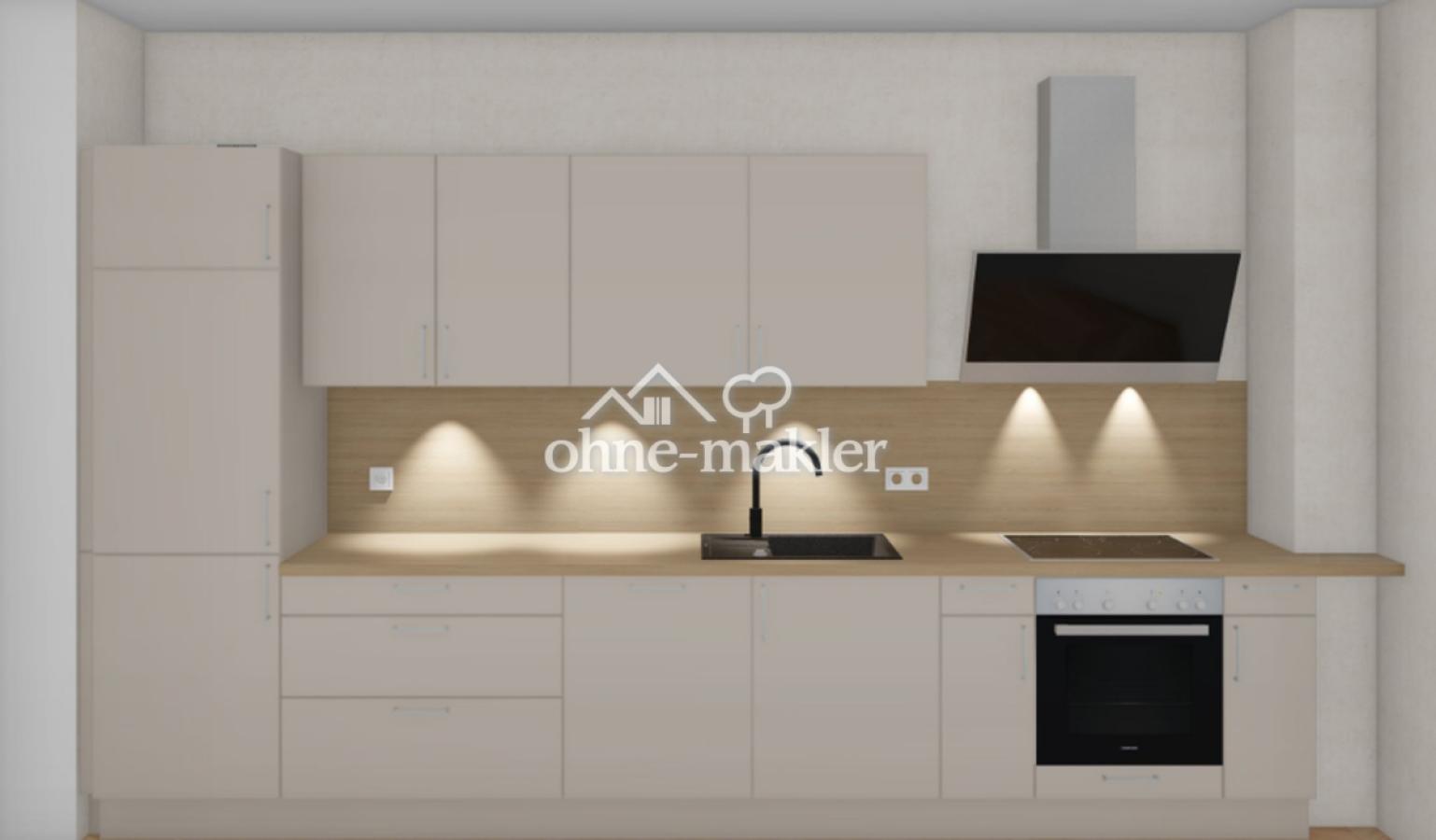 Küchenzeile bei Einzug