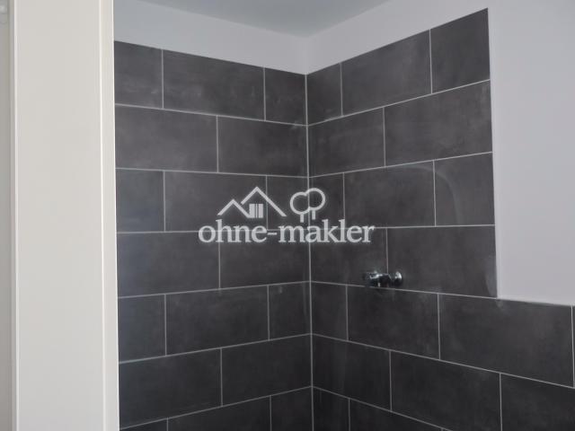 Bad Duschbereich  im Bau