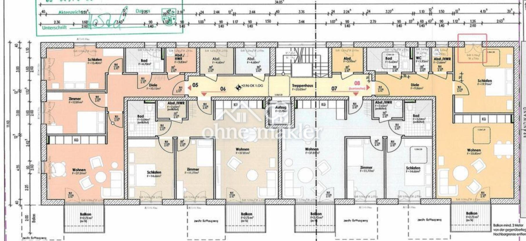 Wohnung 08 Grundriss