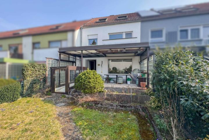 Sicht zu Terrasse