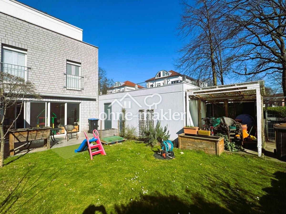 Garten in Südausrichtung