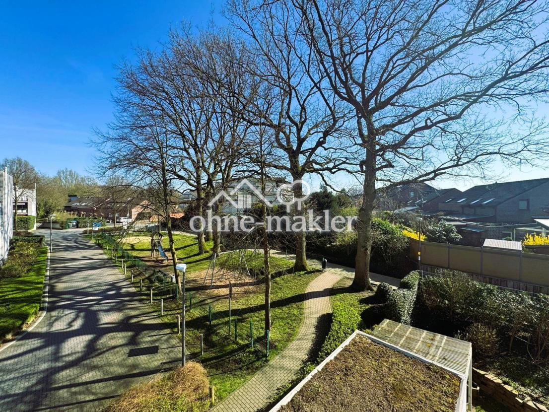 Blick zum Spielplatz
