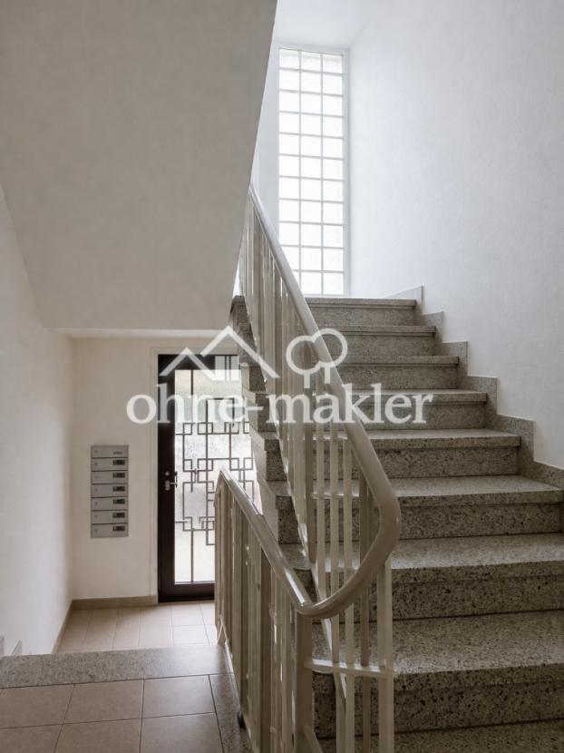Gepflegtes Treppenhaus