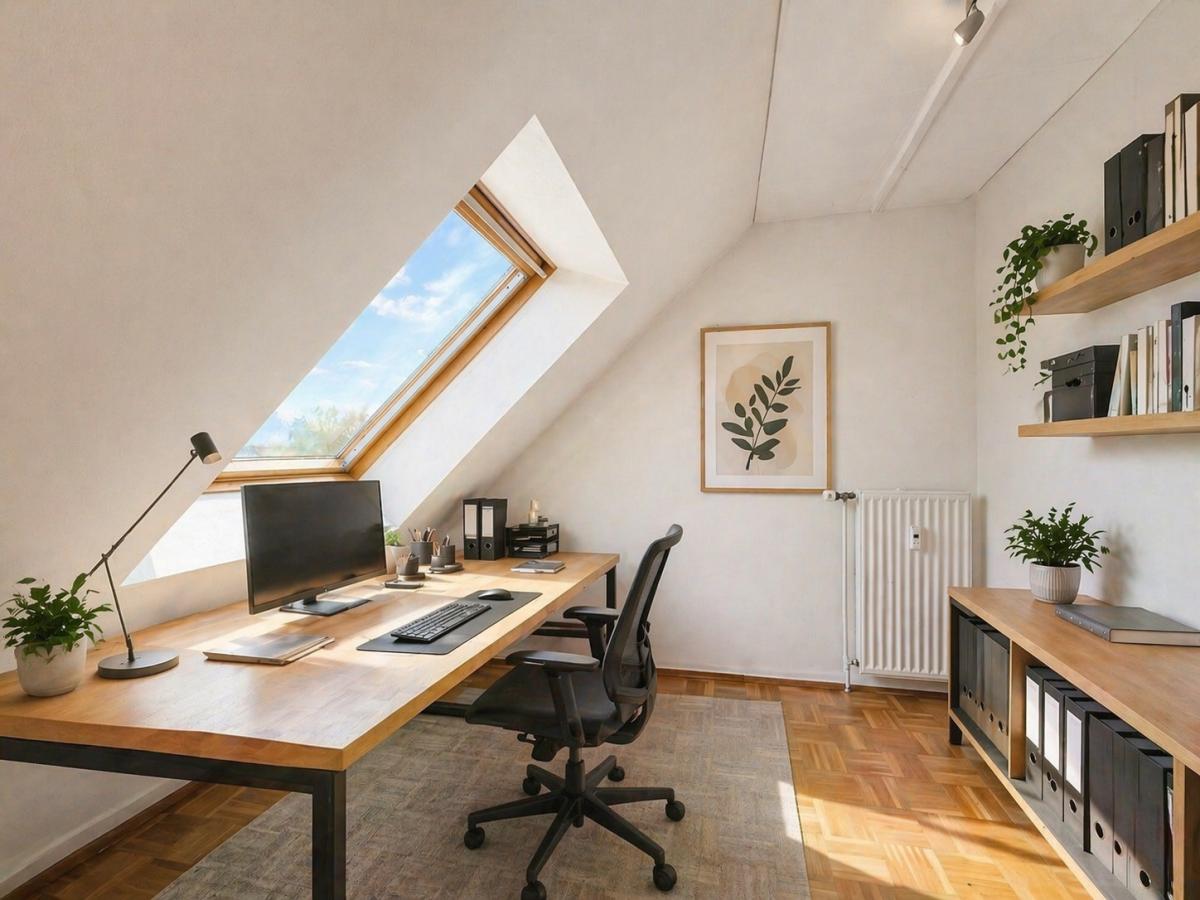 Arbeitszimmer Virtual Staging