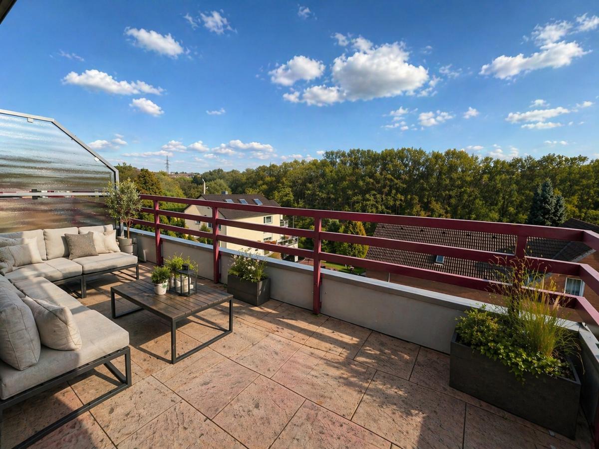 Balkon Virtual Staging