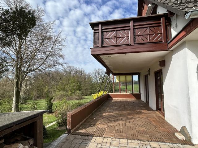 Überdachte Terrasse