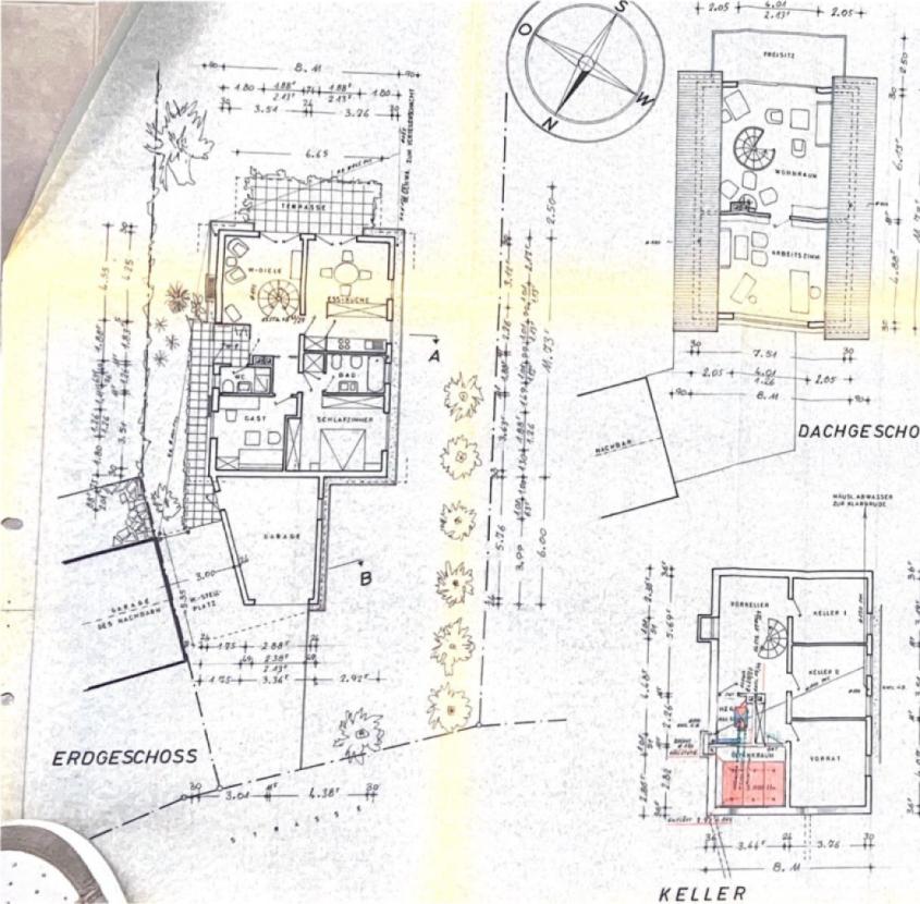 Grundrisse EG/ Keller / DG 