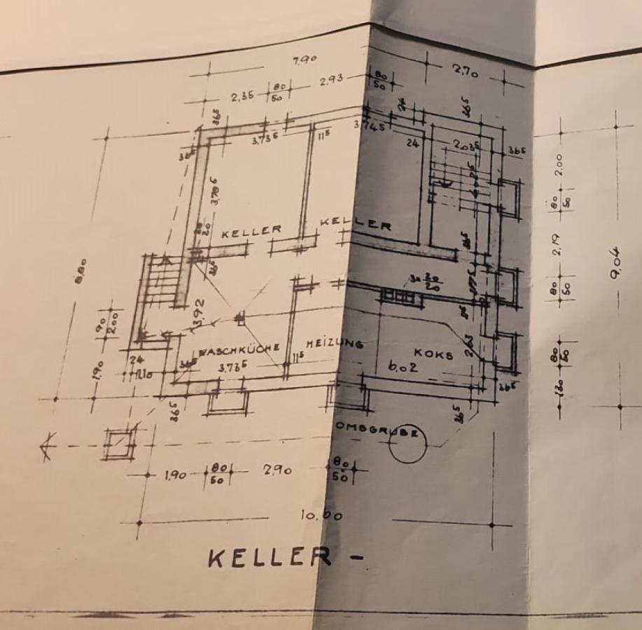 Grundriss Keller