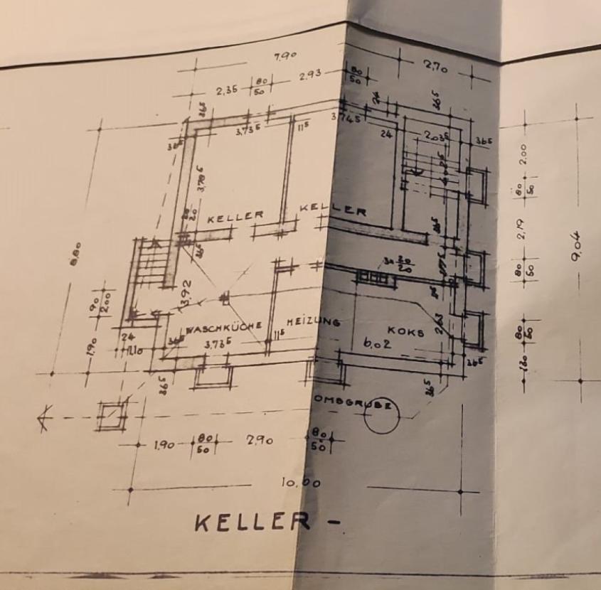 Grundriss Keller