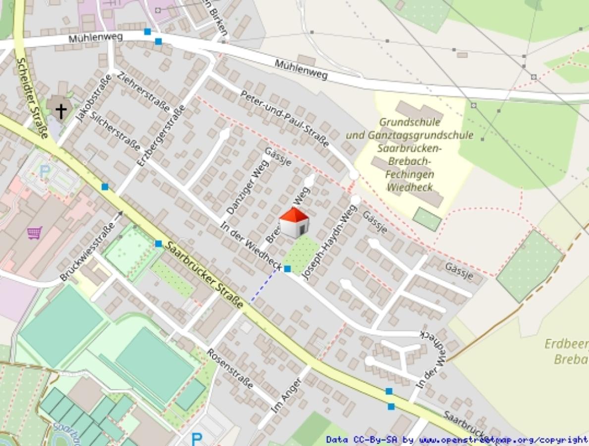 Lageplan MFH BLW 8