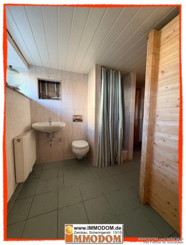 Sauna im Keller
