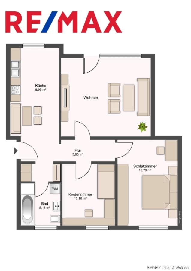 § Zimmerwohnung