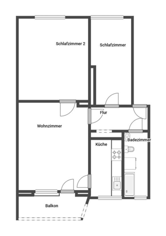 Grundriss Skizze