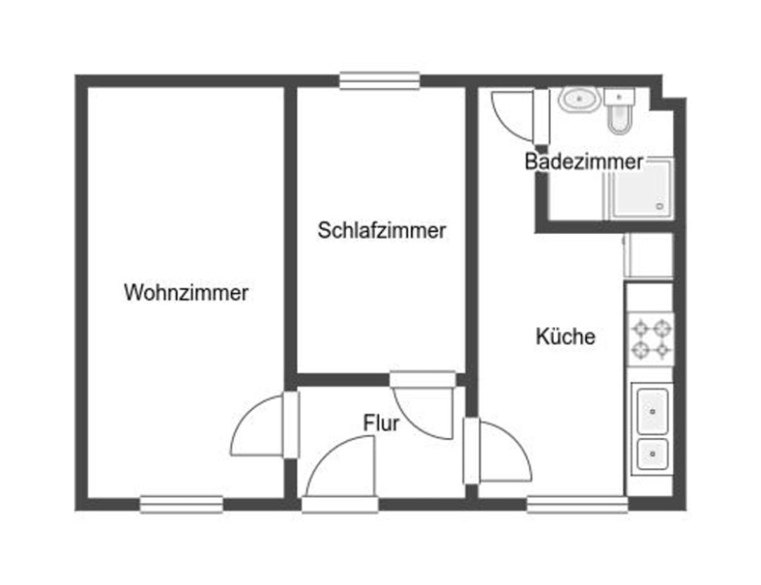 Grundriss Skizze Anbau