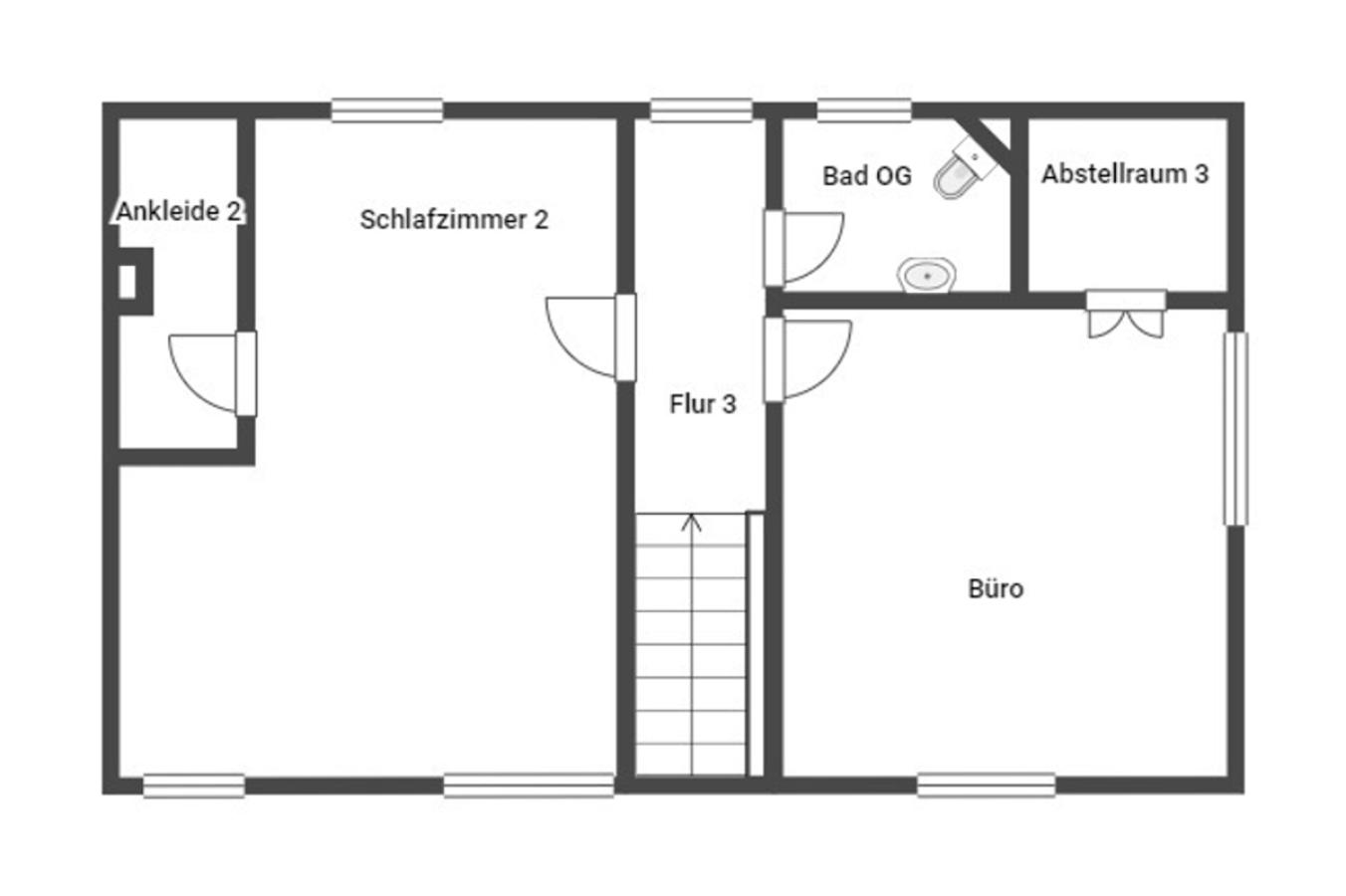 Grundriss Skizze DG Nr.22
