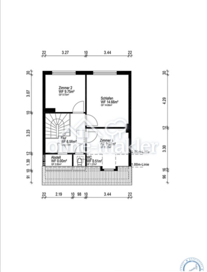 Grundriss Dachgeschoss