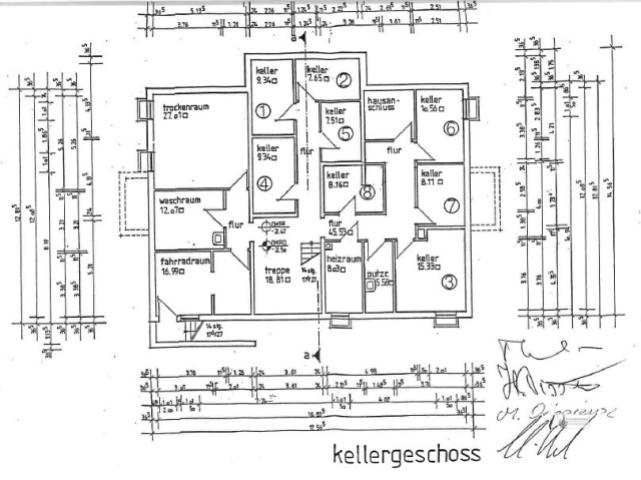 Grundriss Kellergeschoss