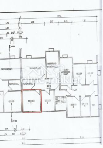 Grundriss Keller